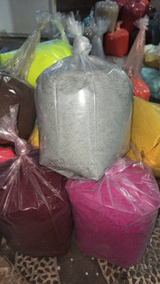 پودر مخمل پلی استر تُرک طوسی 110 گرم
