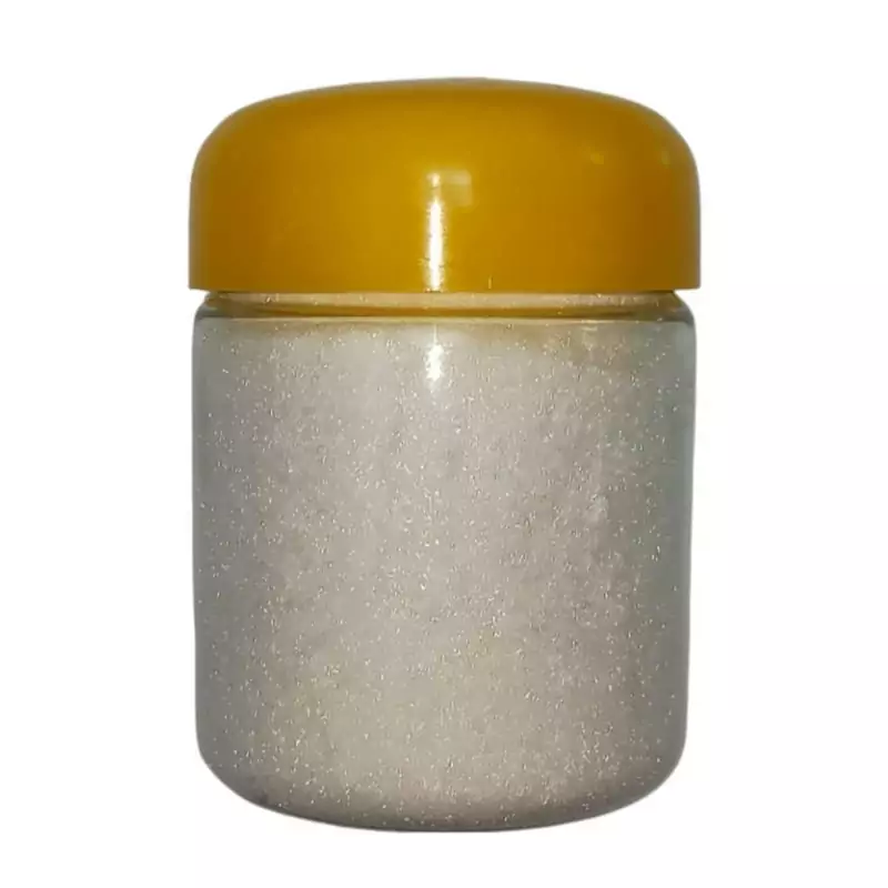 پودر مخمل پلی استر تُرک سفید 30 گرم