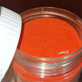 پودر مخمل پلی استر تُرک نارنجی 500 گرم